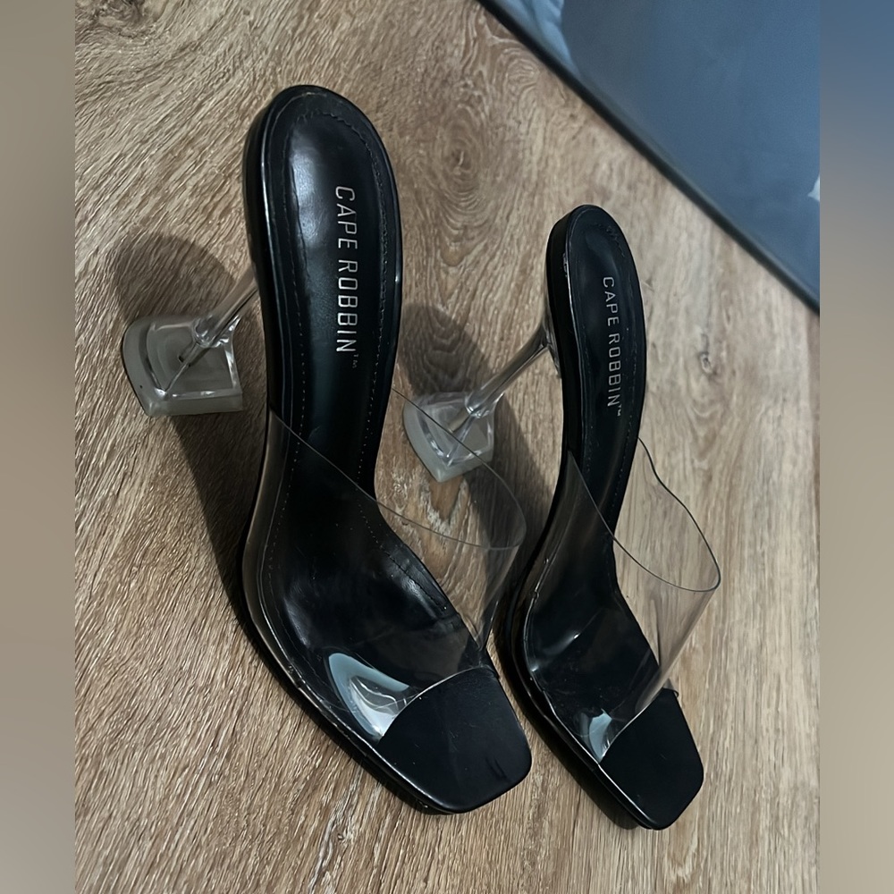 clear sandal